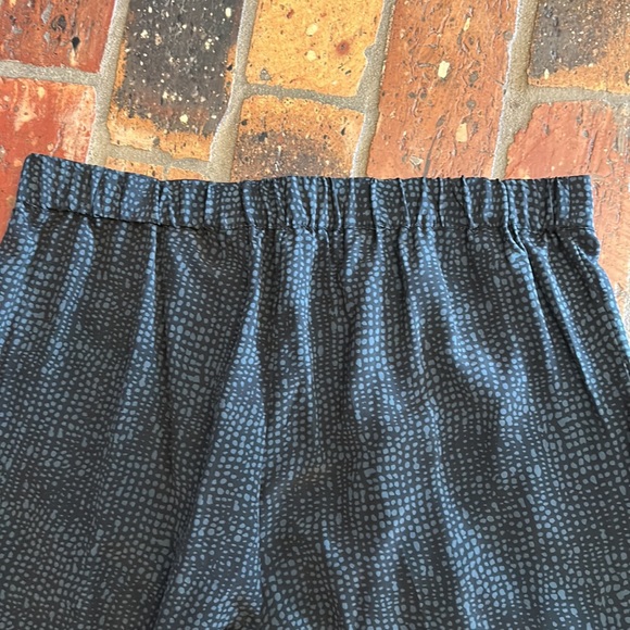 Eileen Fisher 100% Silk Georgette Pleat Pants szLP - Picture 13 of 14